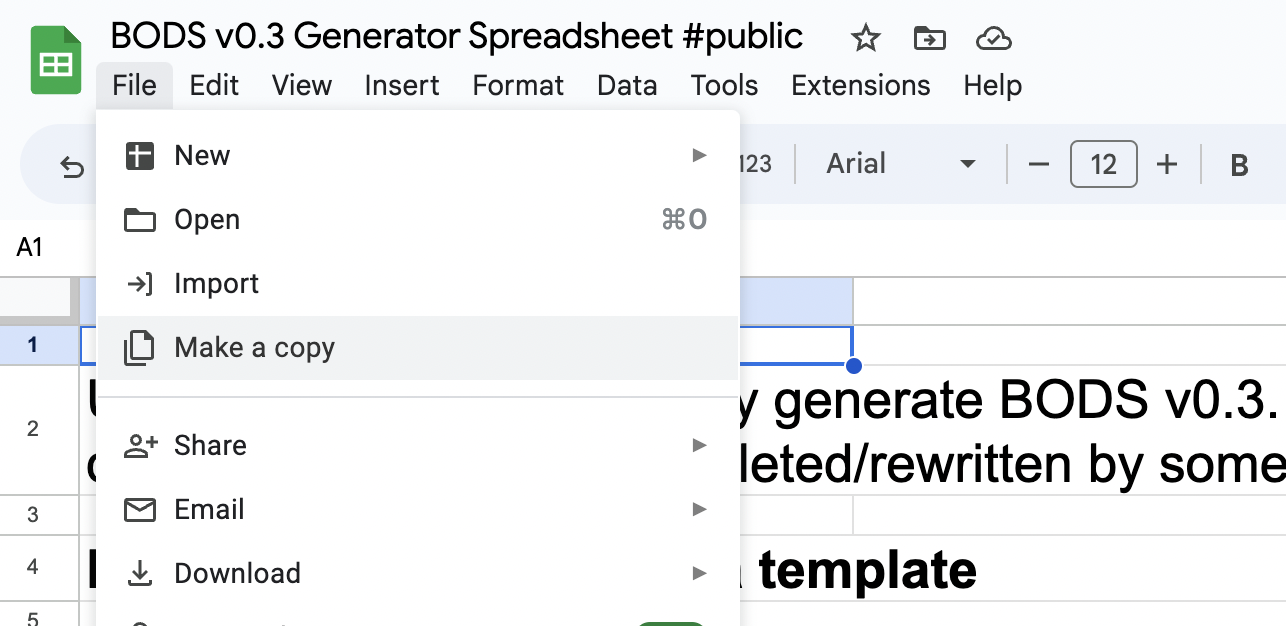 Generator copy
