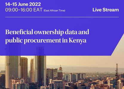 Workshop to discuss the current state of beneficial ownership data and its connections to public procurement in Kenya