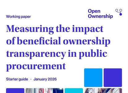 Measuring the impact of beneficial ownership transparency in procurement Starter guide thumbnail