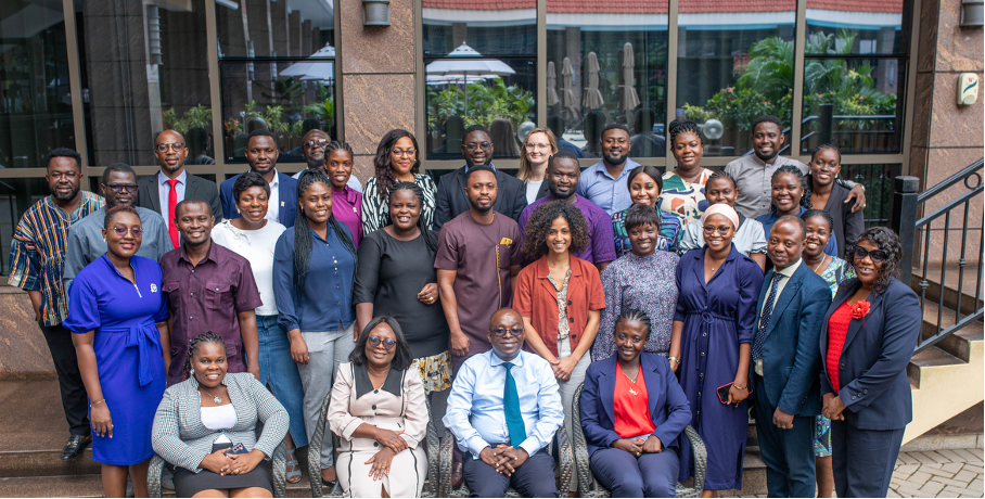 Opening Extractives workshop for the Minerals and Petroleum Commission in Ghana, July 2024