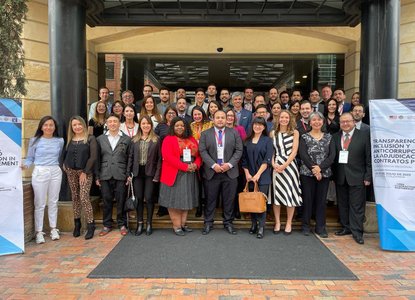 Participants from across the LAC region at the conference in Bogota, Colombia in July 2023