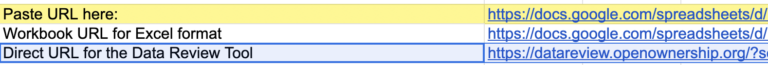 Paste URL