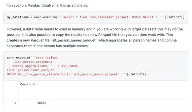 How to save a Pandas 'dataframe':