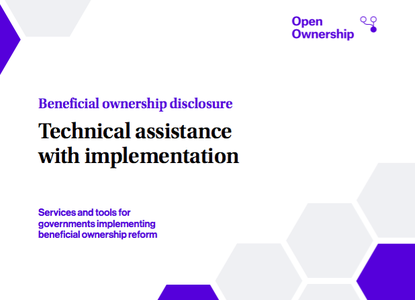 Technical assistance with implementation