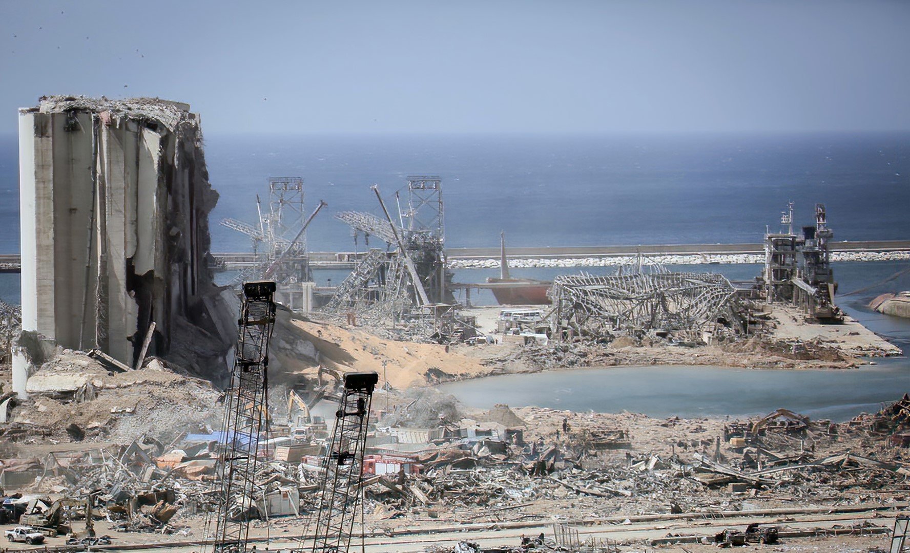 Damage after the Beirut explosion, Mehr News Agency