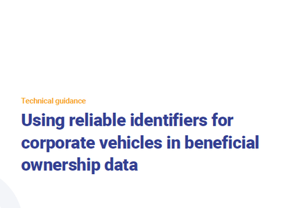 org identifiers technical guidance